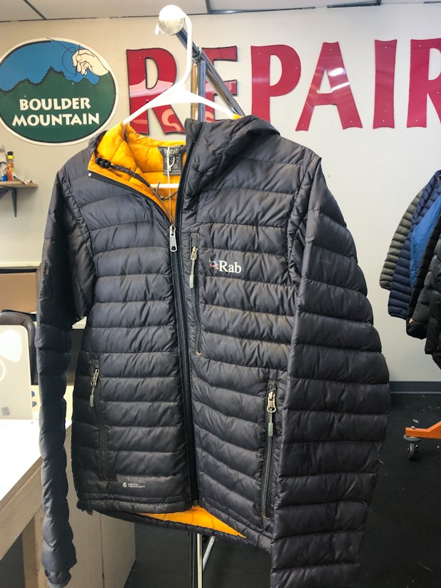 rab womens down jacket clearance